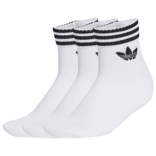 Adidas Κάλτσες 3-Stripes Ankle Socks 3 pairs